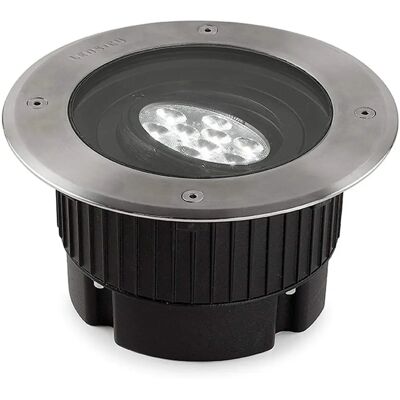 LEDS-C4 Gea - Projecteur encastré LED extérieur - Acier inoxydable - 18.4cm - 1647lm - 16° - 4000K - IP67 - Publicité LEDS-C4 Gea - Projecteur encastré LED extérieur - Acier inoxydable - 18.4cm - 1647lm - 16° - 4000K - IP67 - Publicité