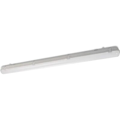 Leds C4 Lámpara de Techo Exterior Sólida 1260mm - Gris - IP65 Leds C4 Lámpara de Techo Exterior Sólida 1260mm - Gris - IP65