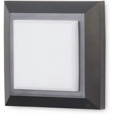 Netlighting Grove Applique LED Extérieure - Carrée, Gris, IP65 - Publicité Netlighting Grove Applique LED Extérieure - Carrée, Gris, IP65 - Publicité