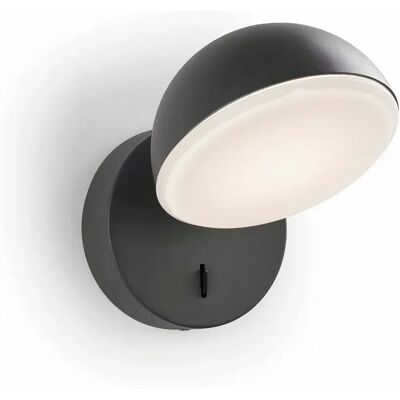 Leds C4 Lighting Lámpara de Pared Talk Gris Urbano - 695lm 2700K Leds C4 Lighting Lámpara de Pared Talk Gris Urbano - 695lm 2700K