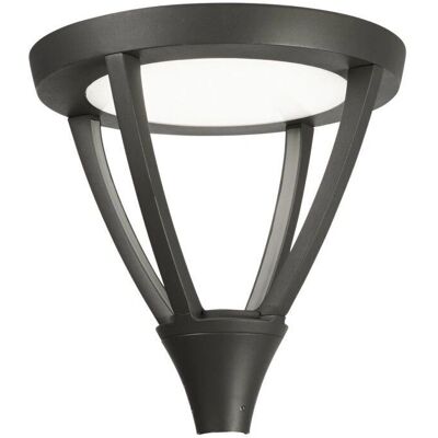 Leds-C4 Testa di Illuminazione Esterna - Alluminio, Policarbonato, Gris Urbano Leds-C4 Testa di Illuminazione Esterna - Alluminio, Policarbonato, Gris Urbano