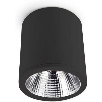 Leds-c4 - Plafoniera LedsC4 Uscita 25.9W Bianco Neutro - 4000K Cri 80 Nero IP23 2284Lm Leds-c4 - Plafoniera LedsC4 Uscita 25.9W Bianco Neutro - 4000K Cri 80 Nero IP23 2284Lm