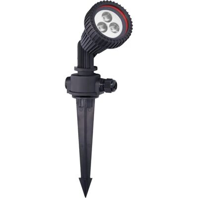 Netlighting Tidian Faretto Esterno Nero - 1 Luce, IP65 Netlighting Tidian Faretto Esterno Nero - 1 Luce, IP65