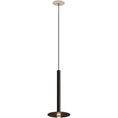 Lámpara Colgante Minimalista Negra LED 3.2W - LEDS-C4 Lámpara Colgante Minimalista Negra LED 3.2W - LEDS-C4