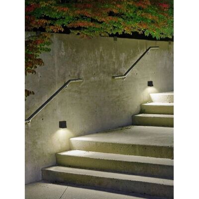 Loyd Applique Esterno LED - Nero, IP54, 142cm Loyd Applique Esterno LED - Nero, IP54, 142cm