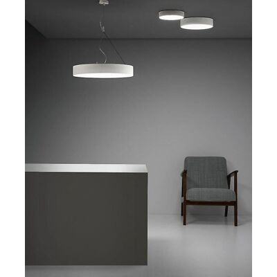 Leds-C4 Caprice LED Round Flush Ceiling Light - White - Ceiling Light Leds-C4 Caprice LED Round Flush Ceiling Light - White - Ceiling Light