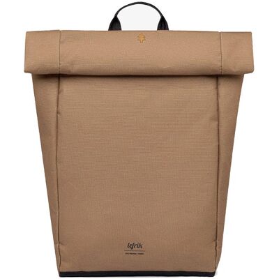 Rucsac Lefrik Roll Camel - Oxford RPET vegan Rucsac Lefrik Roll Camel - Oxford RPET vegan