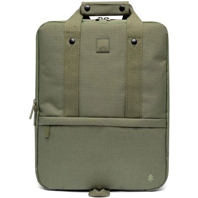 Sac à dos Lefrik Daily 13" Rayures - Vert Olive - Publicité Sac à dos Lefrik Daily 13" Rayures - Vert Olive - Publicité
