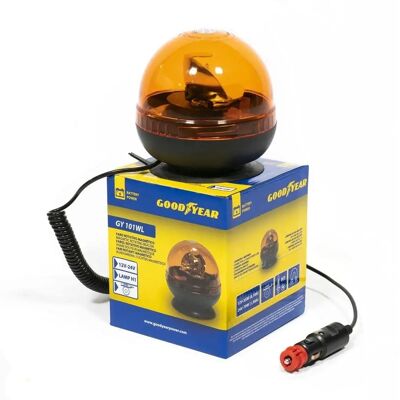 Luz rotatoria de advertencia ámbar - Tracto, Carga peligrosa Luz rotatoria de advertencia ámbar - Tracto, Carga peligrosa