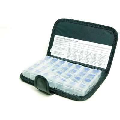 Prim Estuce Organizador semanal de pastillas - Pastillero Prim Estuce Organizador semanal de pastillas - Pastillero