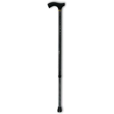 Muleta de Lujo de Prim Farma Extensión de Aluminio Cristal Negro - Ortopedia - Salud de la Mujer Muleta de Lujo de Prim Farma Extensión de Aluminio Cristal Negro - Ortopedia - Salud de la Mujer