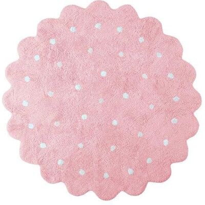 Tapis rond floral rose Lorena Canals - Tapis pour enfant - Publicité Tapis rond floral rose Lorena Canals - Tapis pour enfant - Publicité