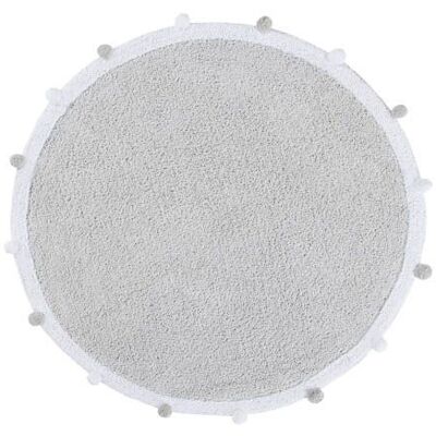 Tapis rond en coton gris clair Lorena Canals - Tapis pour enfant - Publicité Tapis rond en coton gris clair Lorena Canals - Tapis pour enfant - Publicité