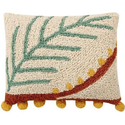 Lorena Canals - Coussin Palm Multicolore - 38x48cm - Coussin - Publicité Lorena Canals - Coussin Palm Multicolore - 38x48cm - Coussin - Publicité