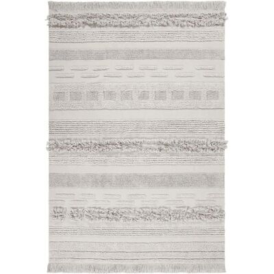 Tapis Air Lavable Naturel Lorena Canals - 140x200cm - Publicité Tapis Air Lavable Naturel Lorena Canals - 140x200cm - Publicité