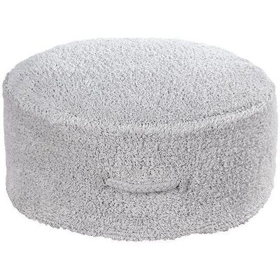 Lorena Canals Szary Ręcznie Robiony Bawełniany Puf - Pouf Lorena Canals Szary Ręcznie Robiony Bawełniany Puf - Pouf