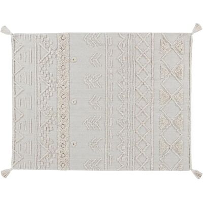 Tapis en Coton Naturel Tribu - Tapis - Publicité Tapis en Coton Naturel Tribu - Tapis - Publicité