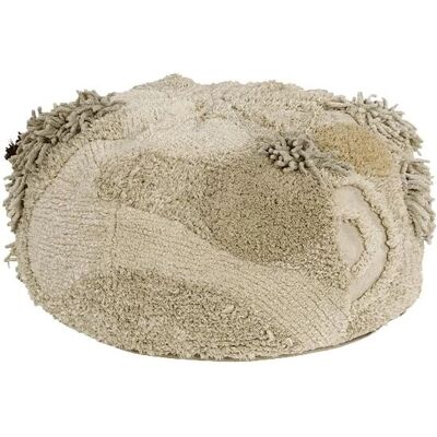 Puf Mossy Rock od Lorena Canals - Organiczny Design Kamienia pokrytego Mchem Puf Mossy Rock od Lorena Canals - Organiczny Design Kamienia pokrytego Mchem
