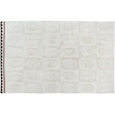Lorena Canals Tapis en Laine Ethnique Beige - 200x300 cm - Publicité Lorena Canals Tapis en Laine Ethnique Beige - 200x300 cm - Publicité