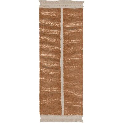 Tapis réversible en coton beige et camel - Décoration enfant Lorena Canals - Publicité Tapis réversible en coton beige et camel - Décoration enfant Lorena Canals - Publicité