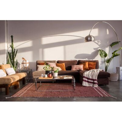 Tapis réversible en coton Lorena Canals - 170x240 cm - Caramel/Naturel - Tapis - Publicité Tapis réversible en coton Lorena Canals - 170x240 cm - Caramel/Naturel - Tapis - Publicité