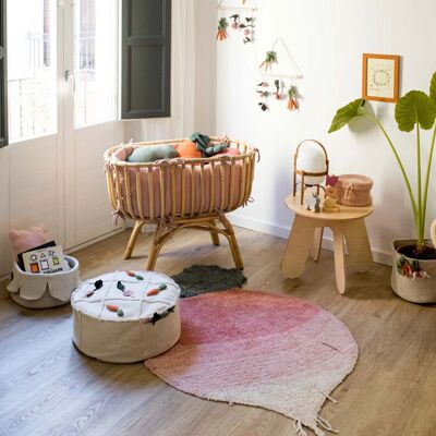 Tapis lavable Ramona le Radis Lorena Canals - Mélange Terre Tapis lavable Ramona le Radis Lorena Canals - Mélange Terre