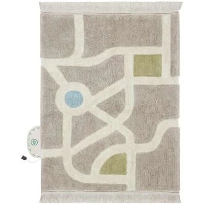Lorena Canals Beige bomull playmat med tilbehør - Barneområde Lorena Canals Beige bomull playmat med tilbehør - Barneområde