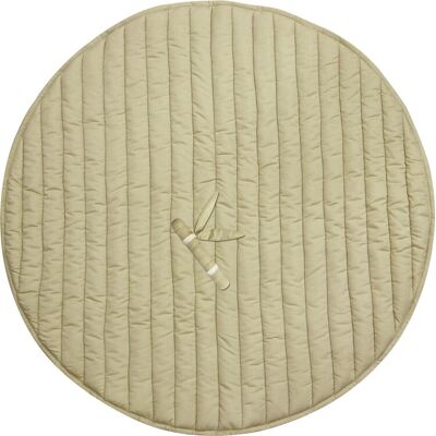 Tapis de jeu en coton bio Lorena Canals - Feuille de Bambou réversible - 100cm Tapis de jeu en coton bio Lorena Canals - Feuille de Bambou réversible - 100cm