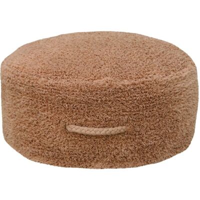 Lorena Canals - Pouf Chill Chestnut - Puf, 50 x 50 cm, kasztanowy - Puf Lorena Canals - Pouf Chill Chestnut - Puf, 50 x 50 cm, kasztanowy - Puf