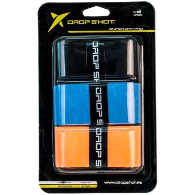 Sobregiro de Raqueta de Padel DROP SHOT Super Dry Pro - Overgrip Sobregiro de Raqueta de Padel DROP SHOT Super Dry Pro - Overgrip