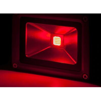 GREENICE - Rote LED Flutlicht 10W 850Lm IP65 - LED Flutlicht GREENICE - Rote LED Flutlicht 10W 850Lm IP65 - LED Flutlicht