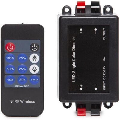 GREENICE LED-Dimmer Steuerung - RF 12-24V 96/192W Mehrmodus GREENICE LED-Dimmer Steuerung - RF 12-24V 96/192W Mehrmodus