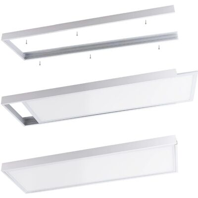GREENICE Oberfläche-Montagerahmen für 120x60cm LED Panel - Aluminium, CE, RoHS GREENICE Oberfläche-Montagerahmen für 120x60cm LED Panel - Aluminium, CE, RoHS