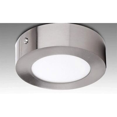 GREENICE Nickel Satinato LED Deckenleuchte - 6W, 430Lm, 6000K GREENICE Nickel Satinato LED Deckenleuchte - 6W, 430Lm, 6000K