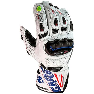 Guantes de Moto Garibaldi Nexus - Blanco-Azul CE Nivel 2 Guantes de Moto Garibaldi Nexus - Blanco-Azul CE Nivel 2