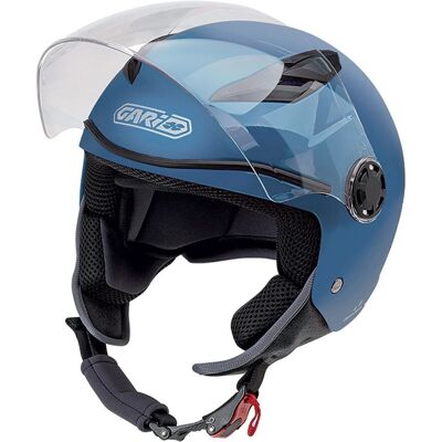Casque Enfant Garibaldi G01AZ MA Bleu Mat - Publicité Casque Enfant Garibaldi G01AZ MA Bleu Mat - Publicité