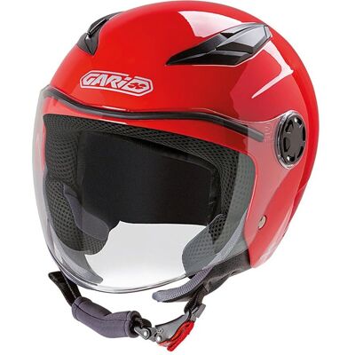 Garibaldi G01 RJ Rosso Lucido - Casco Moto Garibaldi G01 RJ Rosso Lucido - Casco Moto