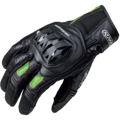 Gants de moto Garibaldi - Plis Plas Ventilés - Noir - Publicité Gants de moto Garibaldi - Plis Plas Ventilés - Noir - Publicité