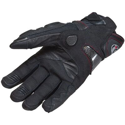 Guanti da moto Garibaldi Long Carbon - Attrezzatura estiva protettiva Guanti da moto Garibaldi Long Carbon - Attrezzatura estiva protettiva