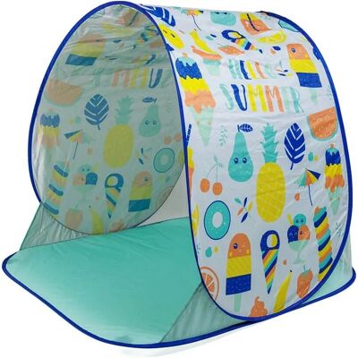 Tenda da spiaggia Eurekakids - Protezione UV 50+ - Multicolore Tenda da spiaggia Eurekakids - Protezione UV 50+ - Multicolore