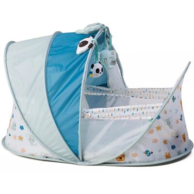 Letto da Viaggio Cucu - Letto pieghevole con zanzariera e bambole Letto da Viaggio Cucu - Letto pieghevole con zanzariera e bambole
