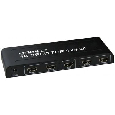 Yatek YK-0104-2.0 Divisor HDMI - Soporta 4K, 3D, HDMI 2.0 Yatek YK-0104-2.0 Divisor HDMI - Soporta 4K, 3D, HDMI 2.0