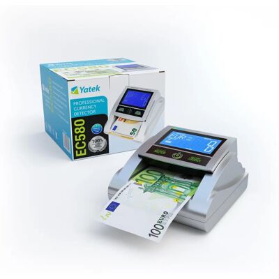 Détecteur de faux billets YATEK EC580 - Méthodes multiples Euro - Publicité Détecteur de faux billets YATEK EC580 - Méthodes multiples Euro - Publicité
