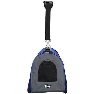 Transporteur pliable pour animaux Yatek - 48x27x27cm - Bleu - Publicité Transporteur pliable pour animaux Yatek - 48x27x27cm - Bleu - Publicité