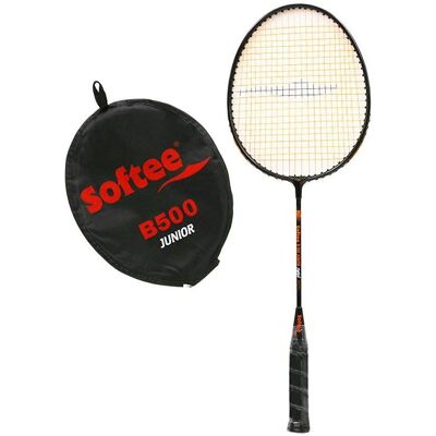 Softee B 500 Pro Junior Badmintonracket - Zwart Softee B 500 Pro Junior Badmintonracket - Zwart