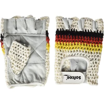 Softee Gym Handschuhe Mesh Ledergriff - Fitnesshandschuhe Softee Gym Handschuhe Mesh Ledergriff - Fitnesshandschuhe