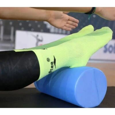 Softee Pilates Cilinder - 30cm Blauw - Fitness Accessoire Softee Pilates Cilinder - 30cm Blauw - Fitness Accessoire