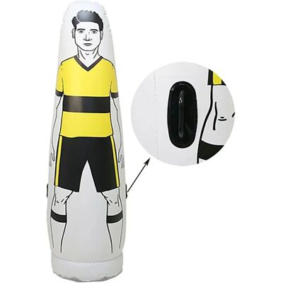 Barriera gonfiabile per allenamento di calcio Softee - 165cm, Giallo, PVC Barriera gonfiabile per allenamento di calcio Softee - 165cm, Giallo, PVC
