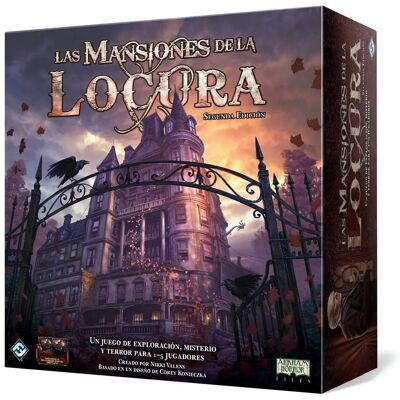 Fantasy Flight Games Asmodee Las Mansiones de la Locura - Juego de Mesa Fantasy Flight Games Asmodee Las Mansiones de la Locura - Juego de Mesa