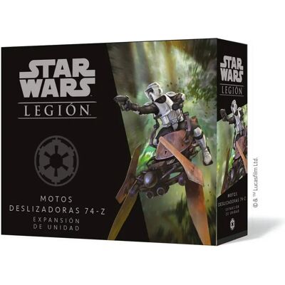 Fantasy Flight Games Star Wars: Legion Moto Scorrevoli 74-Z Espansione Fantasy Flight Games Star Wars: Legion Moto Scorrevoli 74-Z Espansione